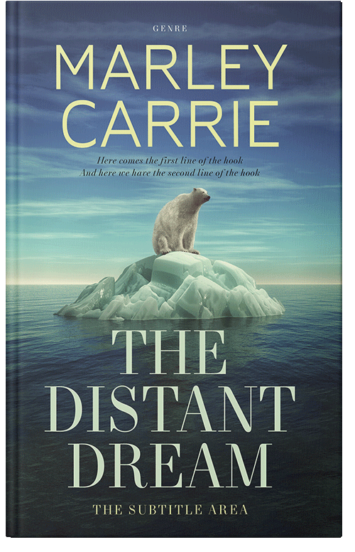 Front view of Premade Environment & Ecology Book Cover - Fiord