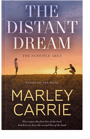 Pre Made Book Cover Woody Brown