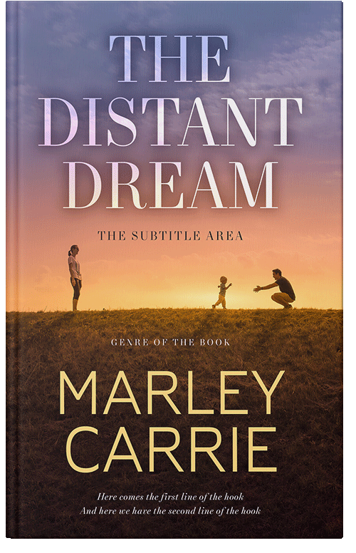 Front view of Premade Family & Parenting Book Cover - Woody Brown