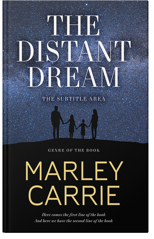 Front view of Premade Family & Parenting Book Cover - Ebony