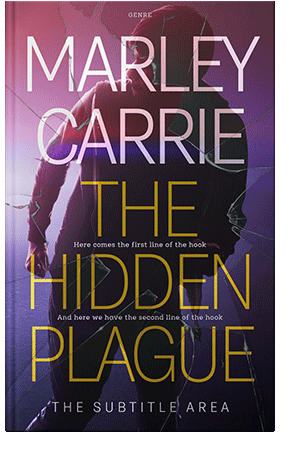 Pre Made Book Cover Oriental Pink