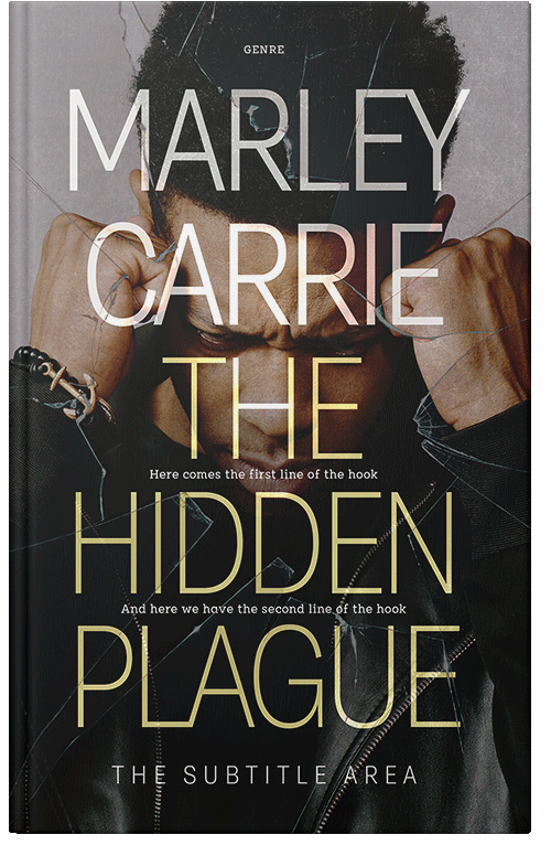 Front view of Premade Mystery & Thriller & Suspense Book Cover - Zeus