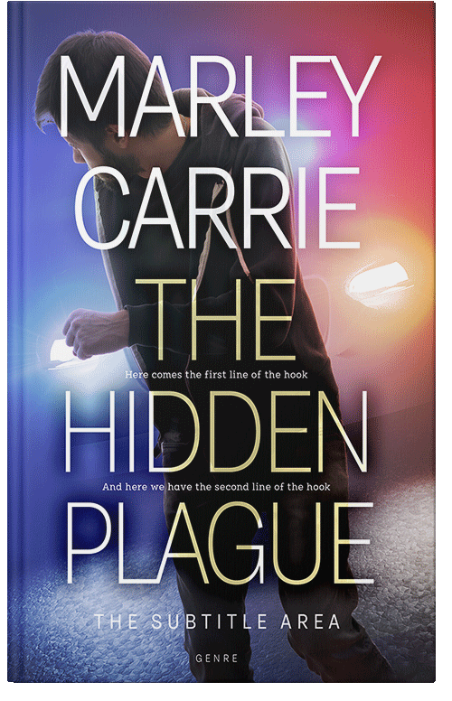 Front view of Premade Mystery & Thriller & Suspense Book Cover - Blossom