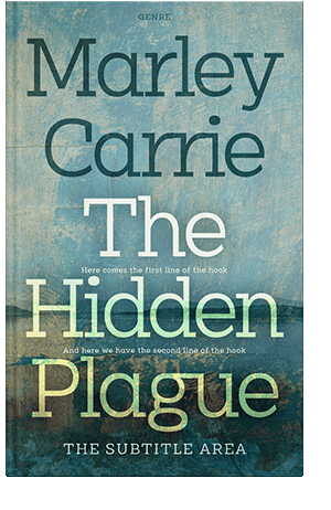 Pre Made Book Cover Cascade