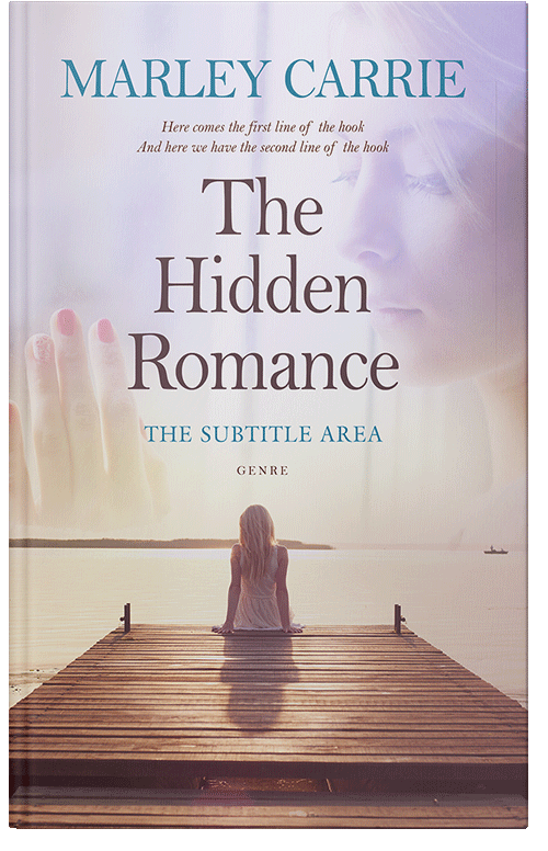 Front view of Premade Romance Book Cover - Bon Jour