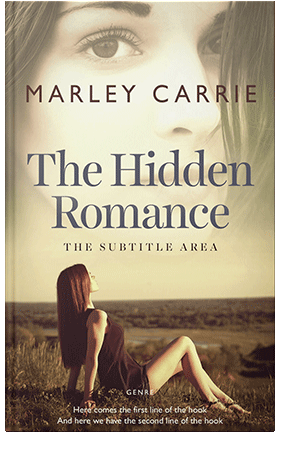 Pre Made Book Cover Fall Green