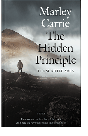 Pre Made Book Cover Celeste