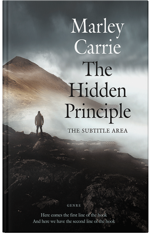 Front view of Premade Self-Improvement & Self-Help Book Cover - Celeste