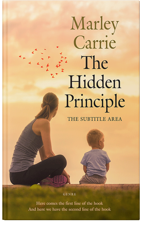 Front view of Premade Family & Parenting Book Cover - Corvette