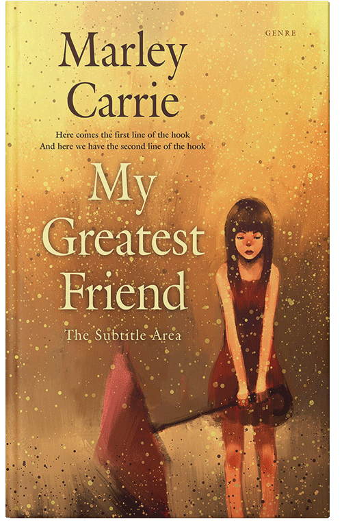 Front view of Premade Teen & Young Adult Book Cover - Tussock