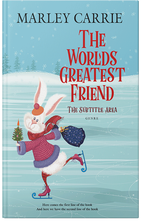 Front view of Premade Teen & Young Adult Book Cover - Aqua Island