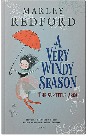 Premade Book Cover Tower Gray