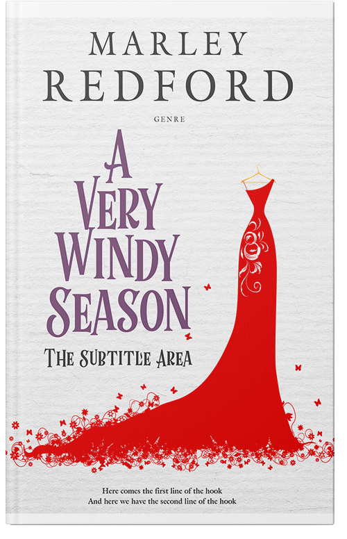 Front view of Premade Romance Book Cover - Cardinal