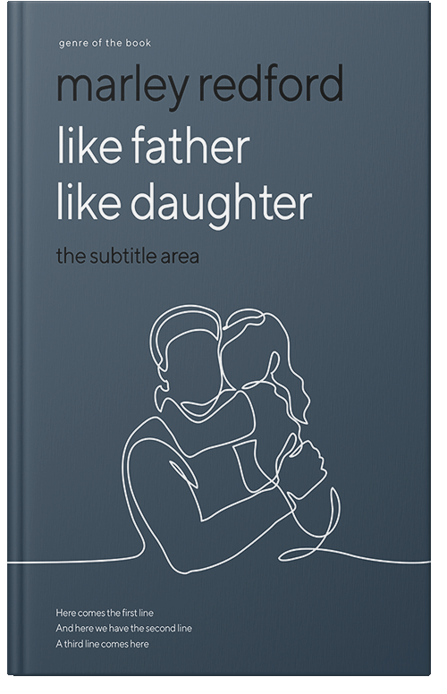 Front view of Premade Family & Parenting Book Cover - Fiord