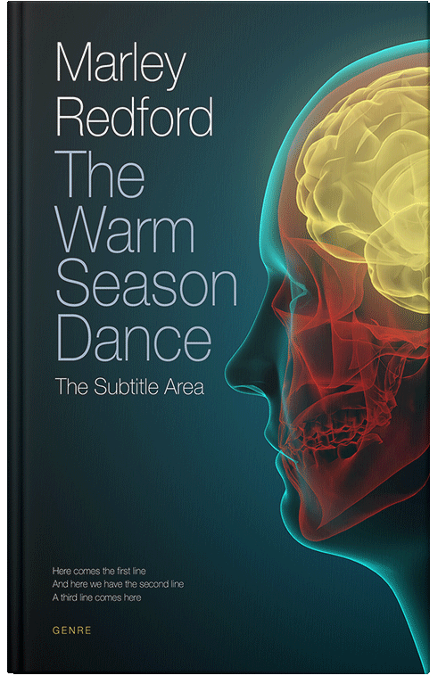 Front view of Premade Medical Book Cover - Firefly