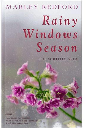 Pre Made Book Cover Dusty Gray