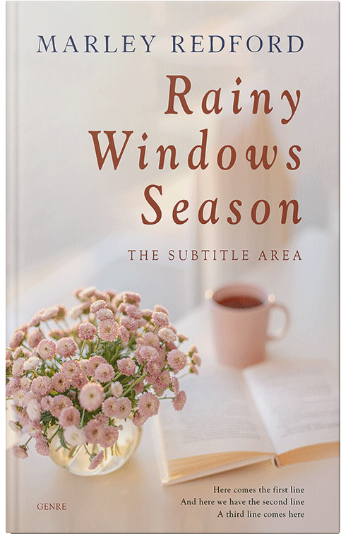 Front view of Premade Literary Fiction Book Cover - Wafer