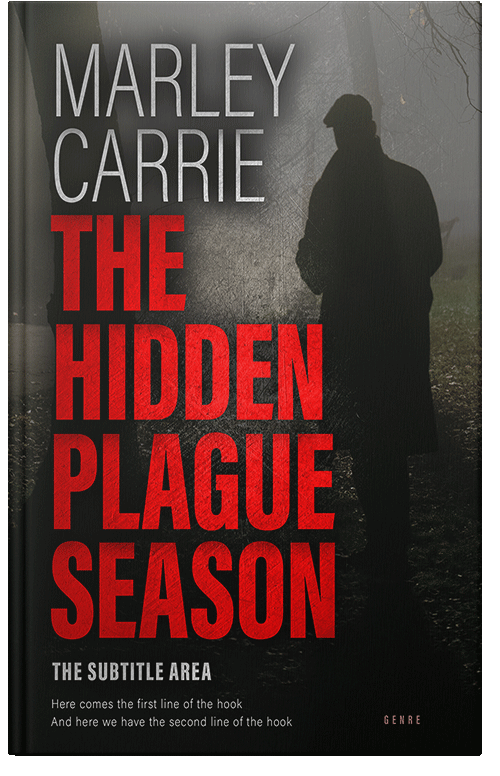 Front view of Premade Mystery & Thriller & Suspense Book Cover - Cardinal
