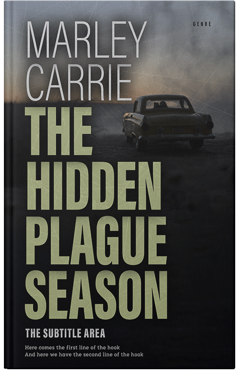 Front view of Premade Mystery & Thriller & Suspense Book Cover - Sage