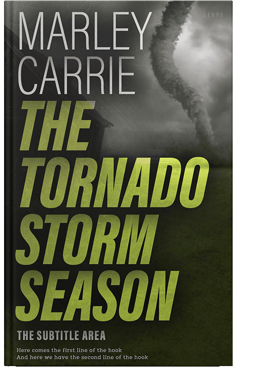 Front view of Rangoon Green #20392 - Premade Action & Adventure Book Cover