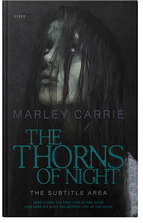 Front view of Premade Horror Book Cover - Woodsmoke