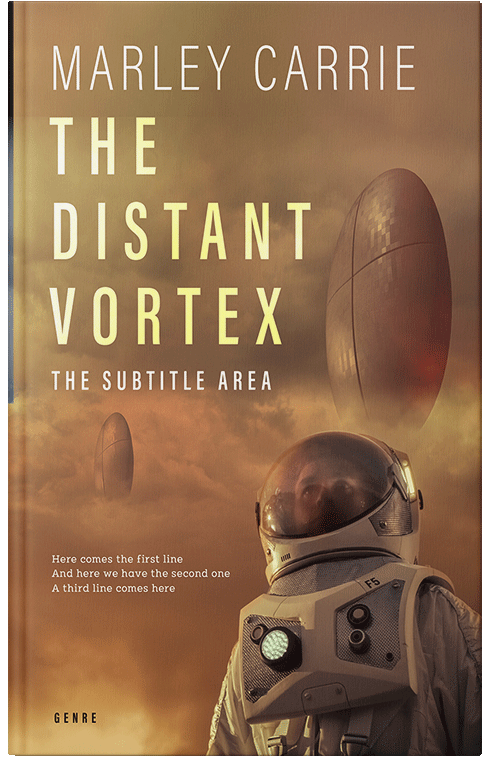 Front view of Premade Science Fiction Book Cover - Cape Palliser