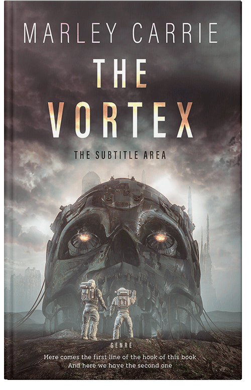 Front view of Premade Science Fiction Book Cover - Tundora