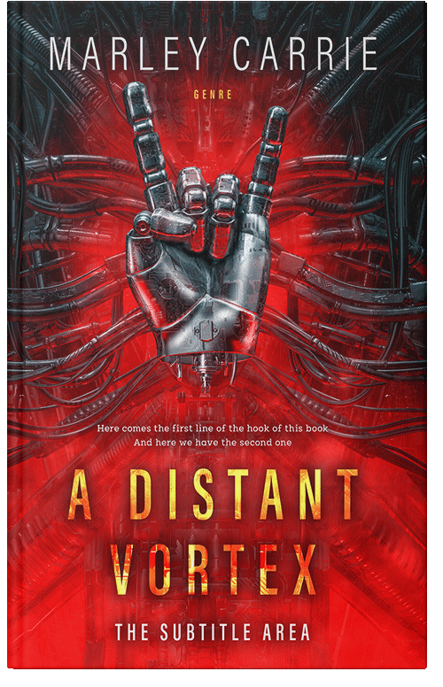 Front view of Premade Science Fiction Book Cover - Thunderbird