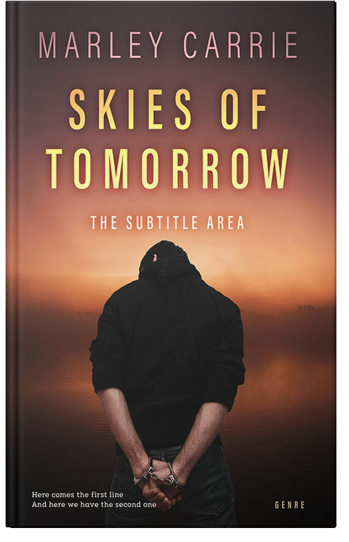 Front view of Premade Mystery & Thriller & Suspense Book Cover - Cocoa Brown