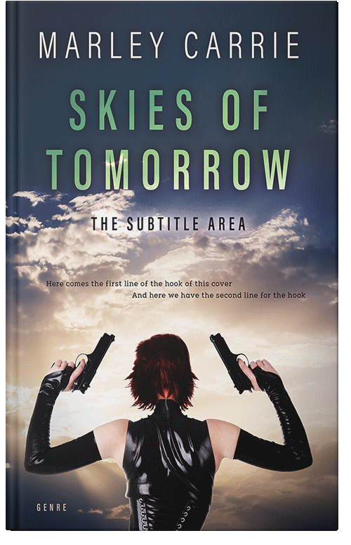 Front view of Premade Mystery & Thriller & Suspense Book Cover - Wafer