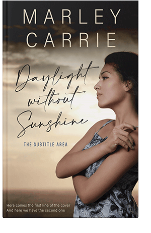 Pre Made Book Cover Vanilla