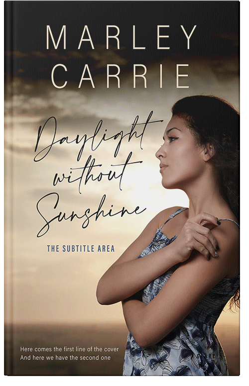 Front view of Premade Romance Book Cover - Vanilla