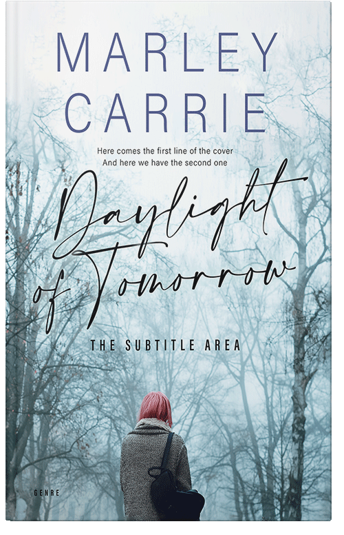 Front view of Premade Teen & Young Adult Book Cover - Botticelli