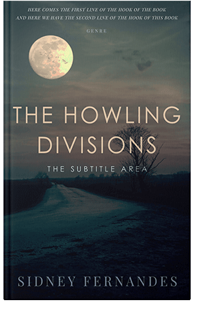 Pre Made Book Cover Outer Space