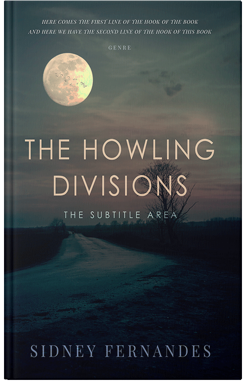 Front view of Premade Mystery & Thriller & Suspense Book Cover - Outer Space