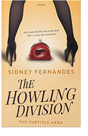 Pre Made Book Cover Peach Yellow