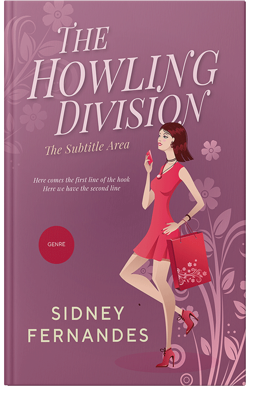 Front view of Premade Chick Lit Book Cover - Tapestry