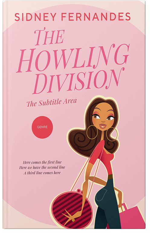 Front view of Premade Chick Lit Book Cover - Cupid