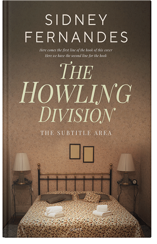 Front view of Premade Literary Fiction Book Cover - Shadow