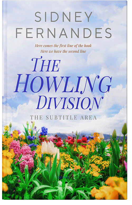 Front view of Premade Nature Book Cover - Green Pea