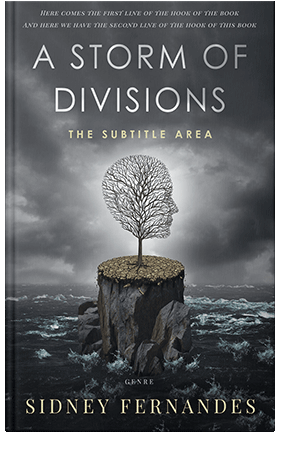 Pre Made Book Cover Outer Space