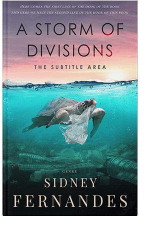 Pre Made Book Cover Clam Shell