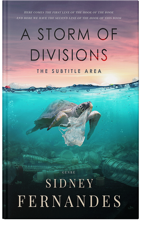 Front view of Premade Environment & Ecology Book Cover - Clam Shell