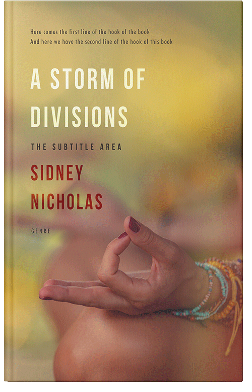 Front view of Premade Health & Dieting & Fitness Book Cover - Muddy Waters