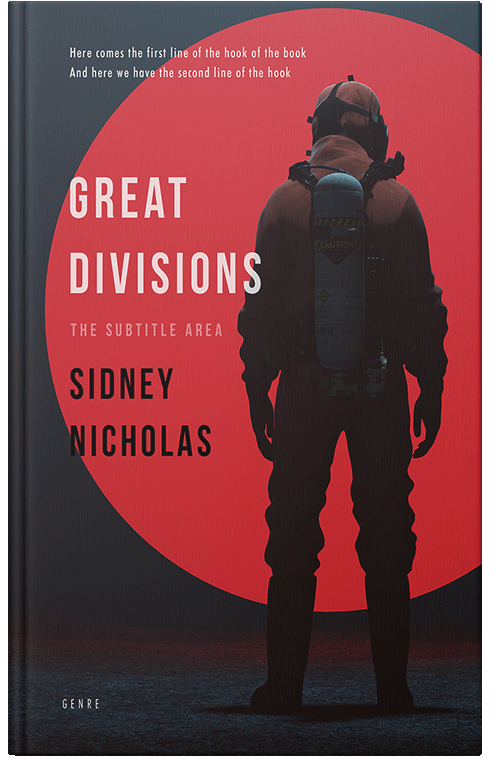 Front view of Premade Apocalyptica Book Cover - Thunder