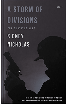 Pre Made Book Cover Baltic Sea