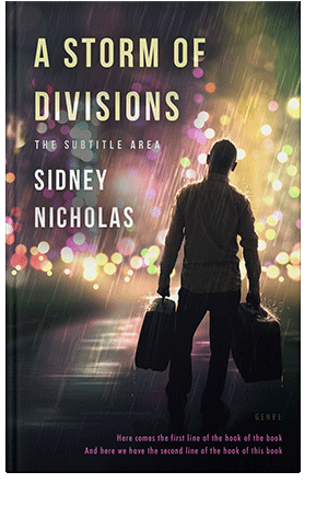 Pre Made Book Cover Cameo