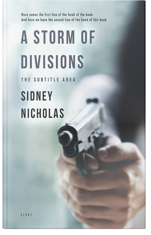 Front view of Premade Mystery & Thriller & Suspense Book Cover - Tiara