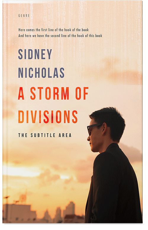 Front view of Premade Mystery & Thriller & Suspense Book Cover - Dairy Cream