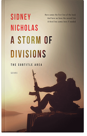 Premade Book Cover Indian Khaki